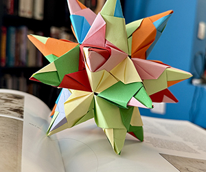Starred Icosahedron Modular Origami | Polyhedra Origami